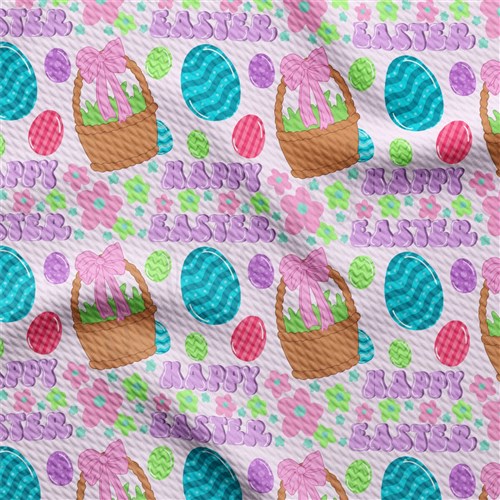 Printed Liverpool Fabric AA2500 Easter & Get a Free $89.99 Embroidery Bundle