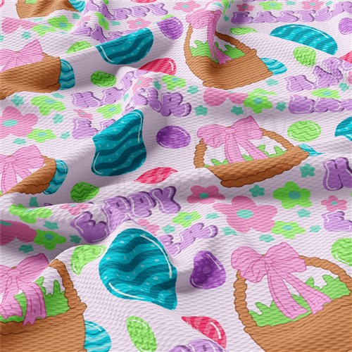Printed Liverpool Fabric AA2500 Easter & Get a Free $89.99 Embroidery Bundle