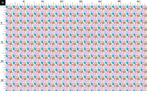 Printed Liverpool Fabric AA2500 Easter & Get a Free $89.99 Embroidery Bundle
