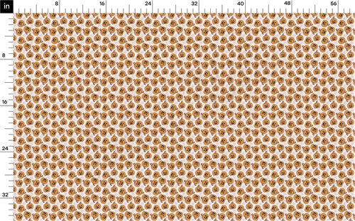 Fall Pumpkin Printed Liverpool Bullet Textured Stretch Solid Strip Thick Knit Jersey Fabric