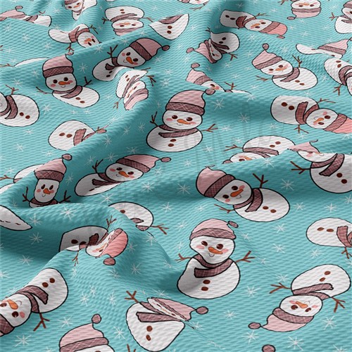 Christmas Printed Liverpool Bullet Textured Stretch Solid Strip Thick Knit Jersey Fabric