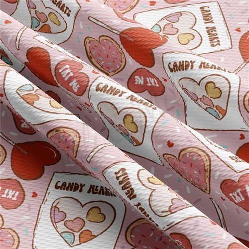 Valentine's Day Printed Liverpool Fabric AA2089 & Get a Free $89.99 Embroidery Bundle