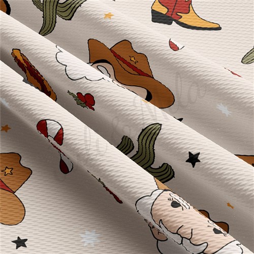 Christmas Christmas Printed Liverpool Fabric AA2106 & Get a Free $89.99 Embroidery Bundle