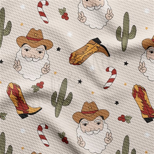 Christmas Christmas Printed Liverpool Fabric AA2106 & Get a Free $89.99 Embroidery Bundle