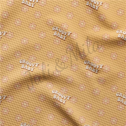 TBP102 Liverpool Bullet Textured Stretch Solid Strip Thick Knit Jersey Fabric