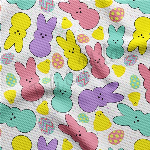 Easter Easter60 Liverpool Bullet Textured Stretch Solid Strip Thick Knit Jersey Fabric