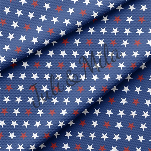 Patriotic 4th of July Printed Liverpool USA Flag (PT & Get a Free $89.99 Embroidery Bundle