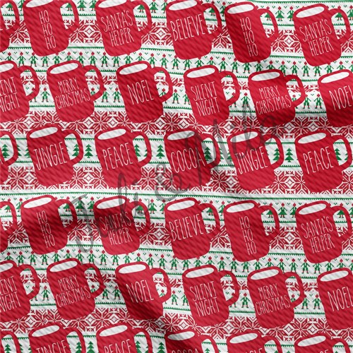 Christmas Printed Liverpool Fabric christmasseries27 & Get a Free $89.99 Embroidery Bundle