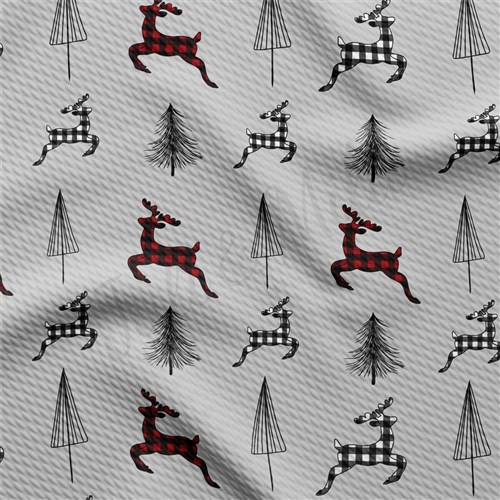 Christmas Printed Liverpool Fabric AA2085 & Get a Free $89.99 Embroidery Bundle