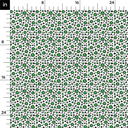 St. Patrick's Day Printed Liverpool Bullet Textured Stretch Solid Strip Thick Knit Jersey Fabric