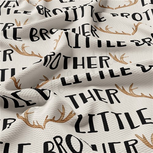 Little Brother AA2342 Liverpool Bullet Textured Stretch Solid Strip Thick Knit Jersey Fabric