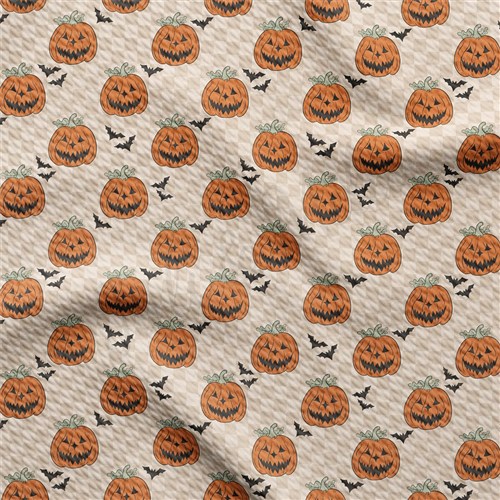 Fall Autumn Pumpkin Halloween Printed helloween AA1878 & Get a Free $89.99 Embroidery Bundle