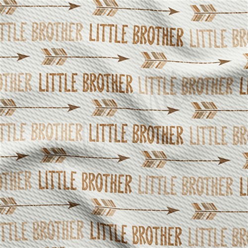 Little Brother AA2394 Liverpool Bullet Textured Stretch Solid Strip Thick Knit Jersey Fabric