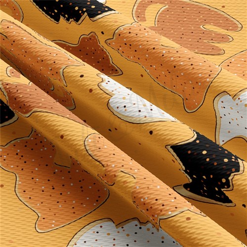 Autumn Fall Halloween Printed AA1945 & Get a Free $89.99 Embroidery Bundle