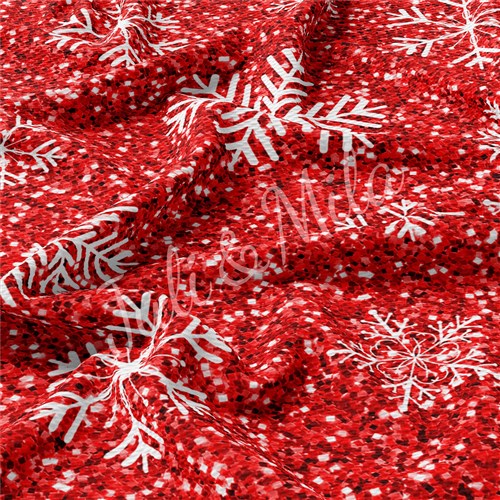 Christmas Liverpool Bullet Textured Stretch Solid Strip Thick Knit Jersey Fabric