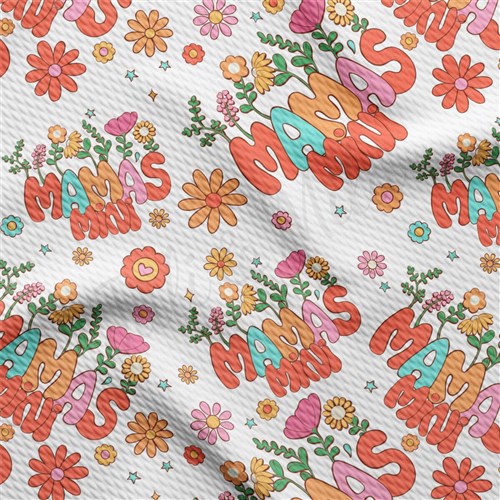 Printed Liverpool Fabric AA2520 Mama's Mini & Get a Free $89.99 Embroidery Bundle