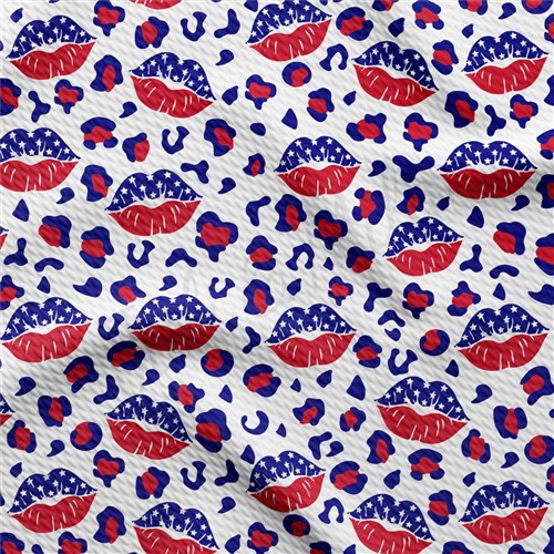 Patriotic 4th of July Printed Liverpool AA1610 & Get a Free $89.99 Embroidery Bundle