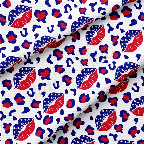 Patriotic 4th of July Printed Liverpool AA1610 & Get a Free $89.99 Embroidery Bundle