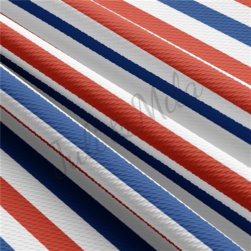 Patriotic 4th of July TBP102 Liverpool Bullet Textured Stretch Solid Strip Thick Knit Jersey Fabric