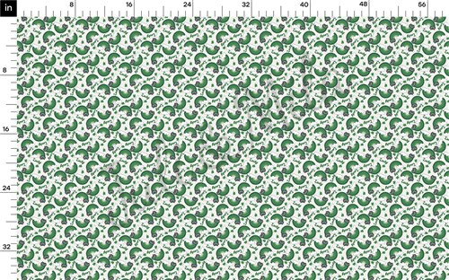 St. Patrick's Day Printed Liverpool Bullet Textured Stretch Solid Strip Thick Knit Jersey Fabric