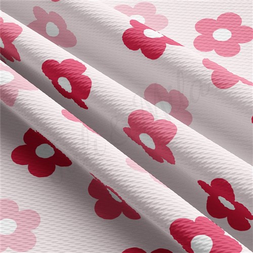 Valentine's Day Liverpool Bullet Textured Stretch Solid Strip Thick Knit Jersey Fabric