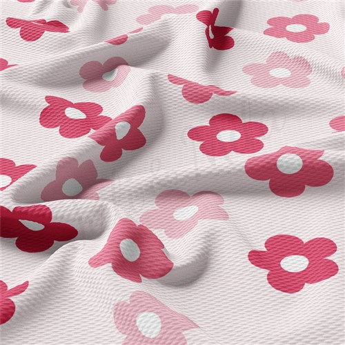 Valentine's Day Liverpool Bullet Textured Stretch Solid Strip Thick Knit Jersey Fabric