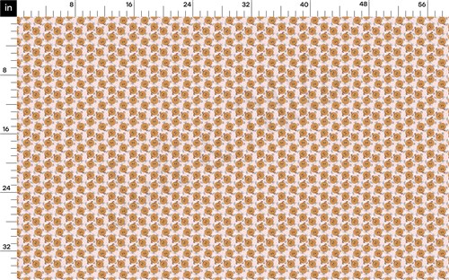 Fall Pumpkin Printed Liverpool Bullet Textured Stretch Solid Strip Thick Knit Jersey Fabric