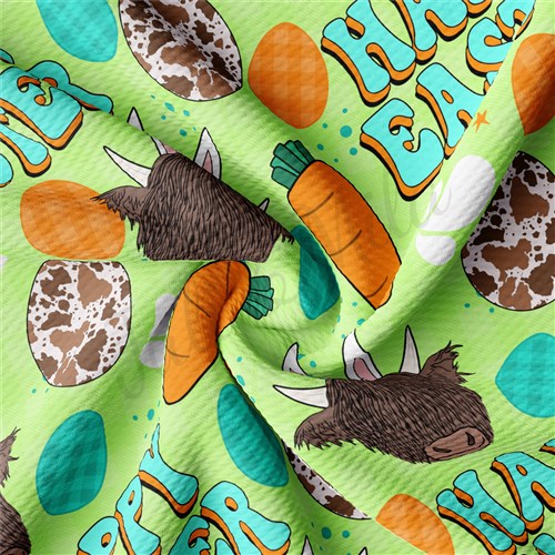 Easter Printed Liverpool Fabric AA1408 & Get a Free $89.99 Embroidery Bundle