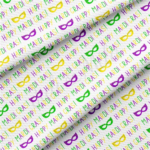 Mardi Gras AA2351 Liverpool Bullet Textured Stretch Solid Strip Thick Knit Jersey Fabric