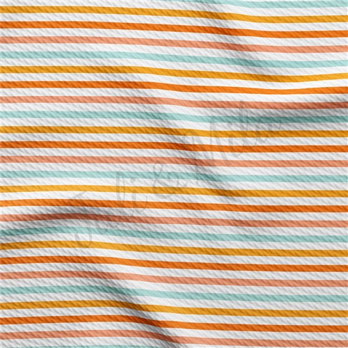 Printed Liverpool Bullet Textured Stretch Solid Strip Thick Knit Jersey Fabric