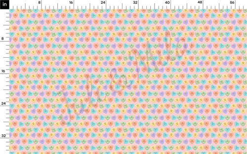 Valentine's Day Printed Liverpool Bullet Textured Stretch Solid Strip Thick Knit Jersey Fabric