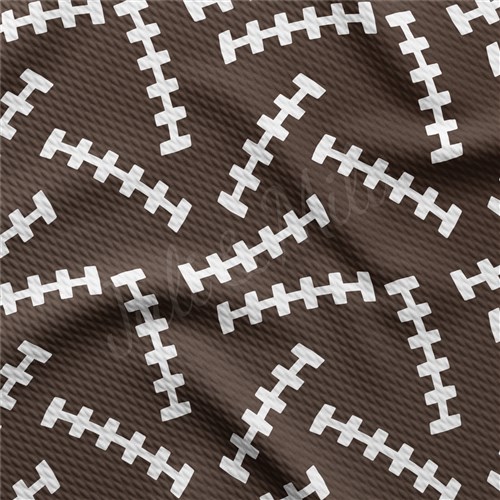 Football Printed Liverpool Bullet Textured Stretch Solid Strip Thick Knit Jersey Fabric