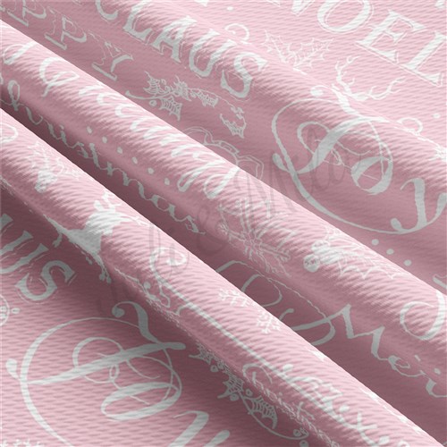 Christmas Printed Liverpool Bullet Textured Stretch Solid Strip Thick Knit Jersey Fabric