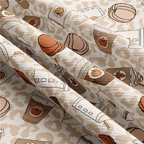 Fall Autumn Halloween Printed Liverpool Fabric AA900 & Get a Free $89.99 Embroidery Bundle