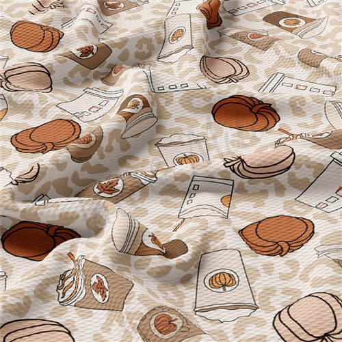 Fall Autumn Halloween Printed Liverpool Fabric AA900 & Get a Free $89.99 Embroidery Bundle