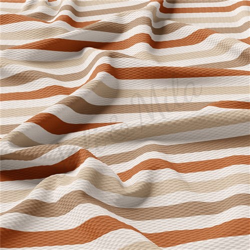 Printed Liverpool Bullet Textured Stretch Solid Strip Thick Knit Jersey Fabric