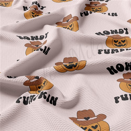 Autumn Fall Halloween Printed Liverpool Fabric AA1947 & Get a Free $89.99 Embroidery Bundle
