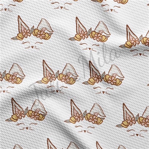 Easter East116 TBP101 Liverpool Bullet Textured Stretch Solid Strip Thick Knit Jersey Fabric