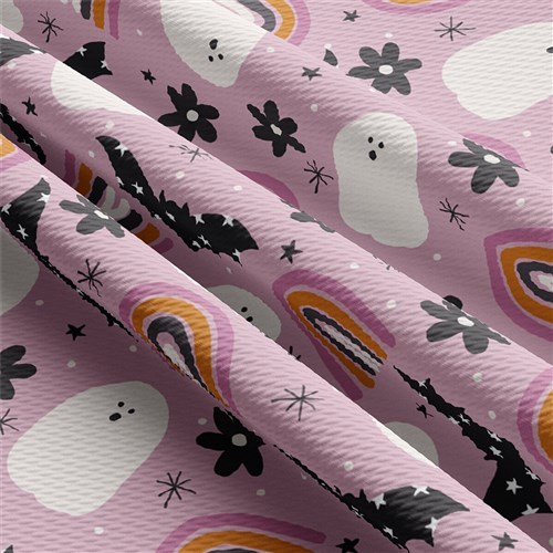 Autumn Fall Halloween Printed Liverpool Fabric AA1836 & Get a Free $89.99 Embroidery Bundle