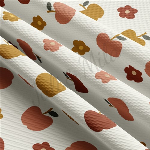 Fall Autumn Apples Fabric AA451 & Get a Free $89.99 Embroidery Bundle