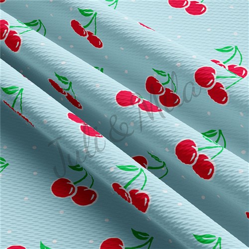 Printed Liverpool 4 Way Fabric berries & Get a Free $89.99 Embroidery Bundle