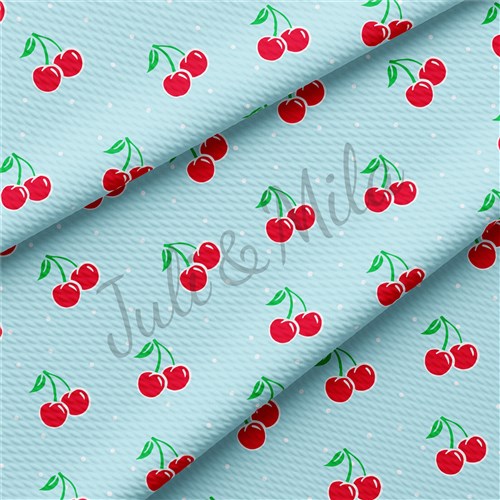 Printed Liverpool 4 Way Fabric berries & Get a Free $89.99 Embroidery Bundle