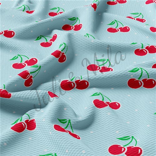 Printed Liverpool 4 Way Fabric berries & Get a Free $89.99 Embroidery Bundle