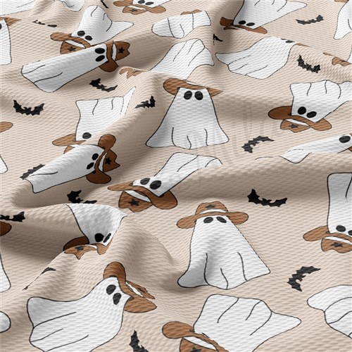 Fall Halloween ghosts Liverpool Bullet Textured Stretch Solid Strip Thick Knit Jersey Fabric