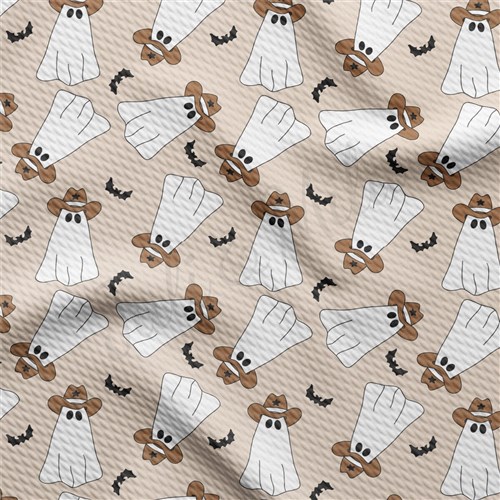Fall Halloween ghosts Liverpool Bullet Textured Stretch Solid Strip Thick Knit Jersey Fabric