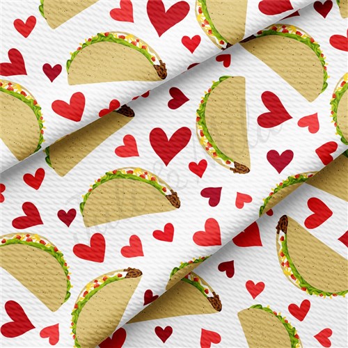 Valentine's Day Printed Liverpool Bullet Textured Stretch Solid Strip Thick Knit Jersey Fabric