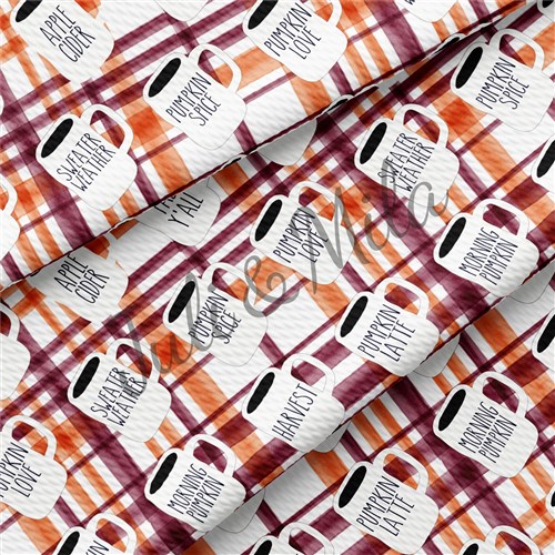 Printed Liverpool 4 Way Fabric Latte & Get a Free $89.99 Embroidery Bundle