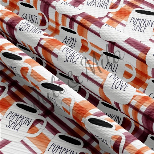 Printed Liverpool 4 Way Fabric Latte & Get a Free $89.99 Embroidery Bundle