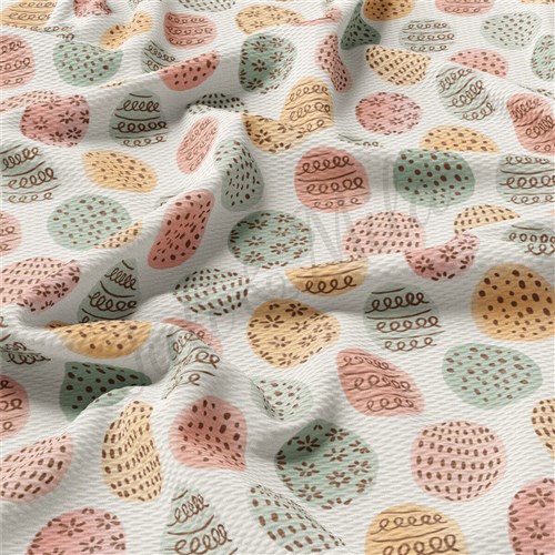 Easter Liverpool Bullet Textured Stretch Solid Strip Thick Knit Jersey Fabric