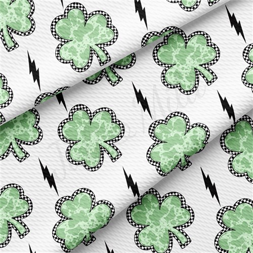 Printed Liverpool Fabric AA2507 St. Patrick's Day  & Get a Free $89.99 Embroidery Bundle